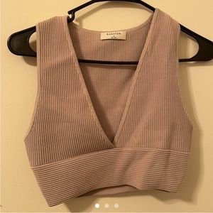 Aritiza Babaton CARLOTTA SCULPT KNIT TANK

munro mauve